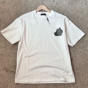 Balenciaga T-Shirt | Size:Small (White & Black)
